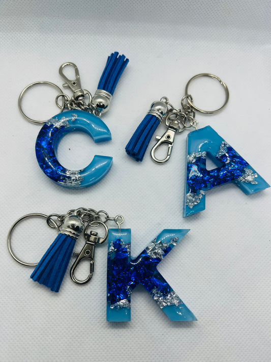 Blue Fantasy Keychain